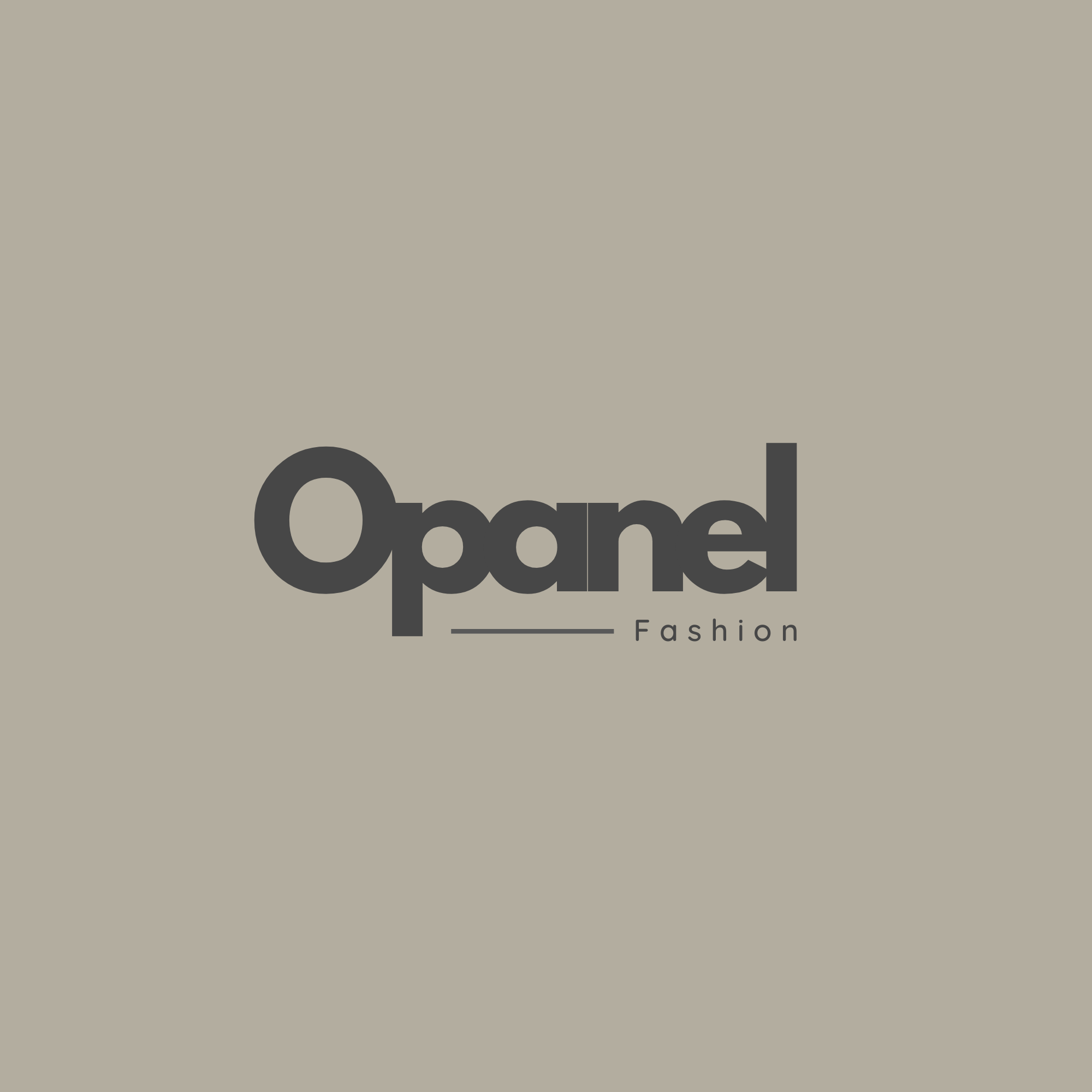 Logo Opanel màu be